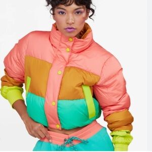 Eddie Bauer X Karla Cropped Puffer Jacket size S